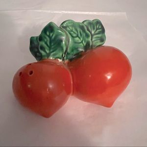 Vintage Turnip Salt and Pepper Shaker made in Japan